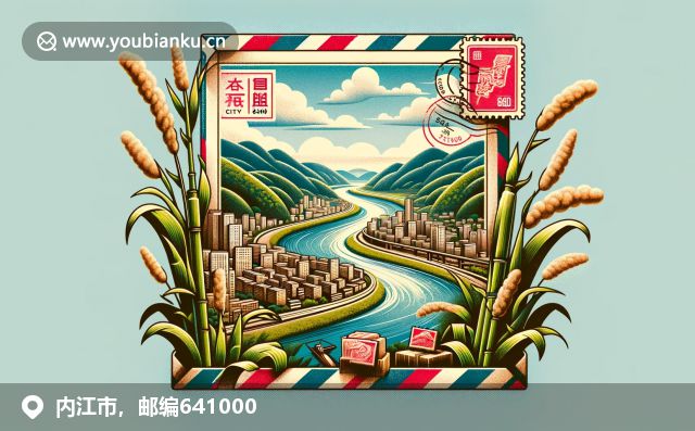 内江市 (Neijiang Ville) 641000-image: 内江市 (Neijiang Ville) 641000