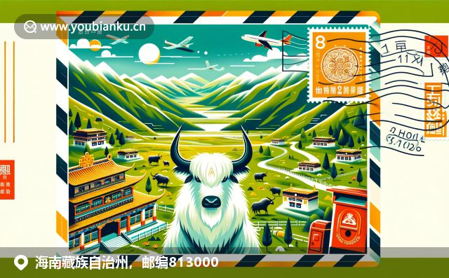 海南藏族自治州 (하이난 ​​티베트족 자치주) 813000-image: 海南藏族自治州 (하이난 ​​티베트족 자치주) 813000